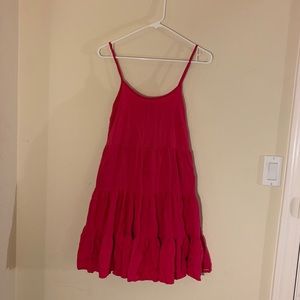 US Polo Assn. hot pink tank sundress